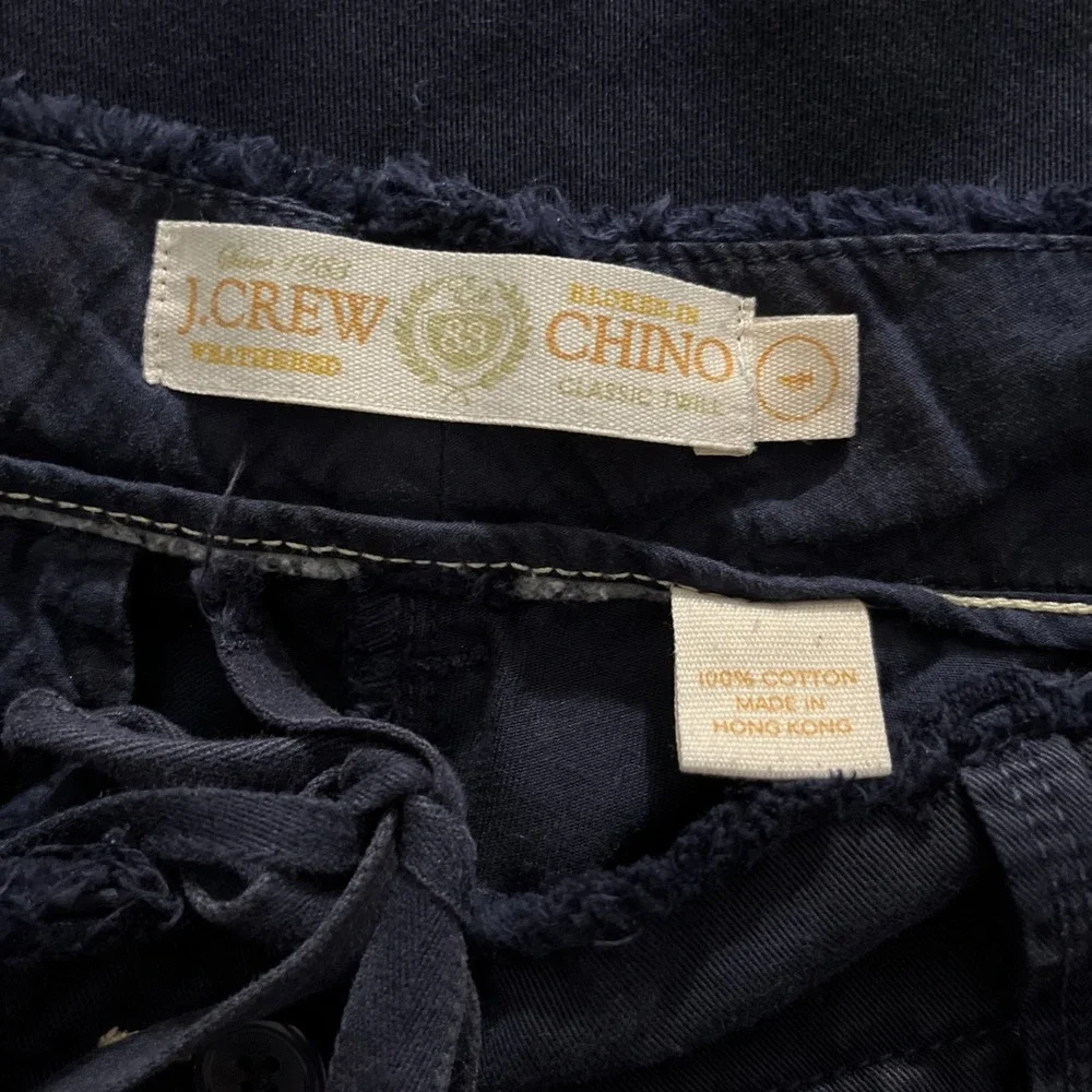 J. Crew Blue Broken-In Pants Size‎ 4